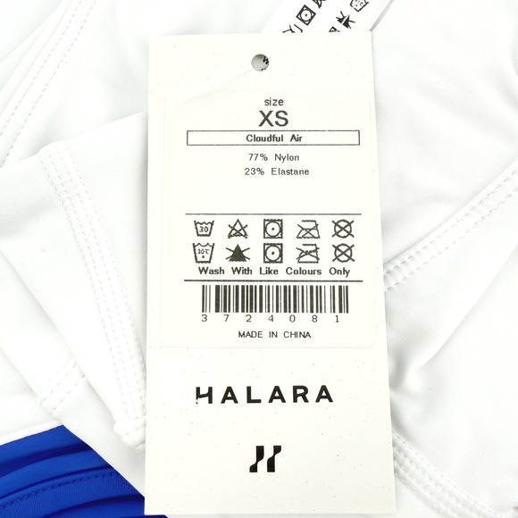 Halara Everyday Cloudful Air Half Zip 2-Piece Set Golf Dress XS White Blue Black - Picture 9 of 16